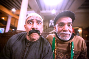 إنهيار صلاح عبد الله في جنازة فاكهة الكوميديا (سليمان عيد)