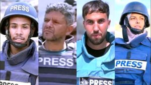 في غزة: قتل (الصحفيين) على الهواء مباشرة!