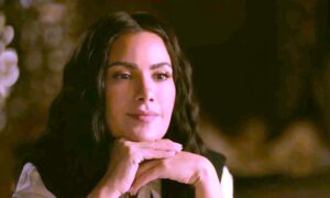 مسلسل (ورد على فل وياسمين) اللقاء الثاني بين (صبا مبارك) و(وائل حمدي)