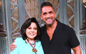 أمير كرارة مع (إسعاد يونس) في سهرة مميزة على قناة dmc