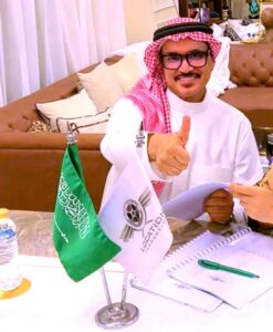 تكريم المؤلف والمنتج السعودي (خالد الراجح) في مهرجان بردية السينمائى