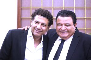 (هنو وحسان) يهنأن المخرج (خالد جلال) بعضوية مجلس الشيوخ المصري