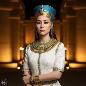 في افتتاح (المتحف المصري الكبير).. صور نجوم مصر بالزي الفرعوني تشعل مواقع التواصل الاجتماعي