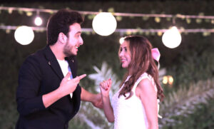 (جنات)، و(الحسن عادل)، انتهيا من تصوير كليب بعنوان (الليلة حلوة)