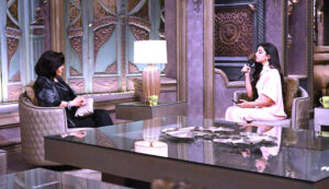 (ياسمينا العبد) إحدى أبرز الوجوه الصاعدة في الدراما المصرية في ضيافة (إسعاد يونس)