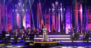 (مي فاروق) قدمت مختارات مميزة من أبرز أعمالها الغنائية في الكويت