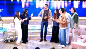 صناع فيلم (ولنا في الخيال.. حب) يحلون ضيوفا على (منى الشاذلي)