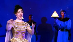 (شيرين أحمد طارق) تشيد بتجربتها في حفل افتتاح المتحف المصري الكبير