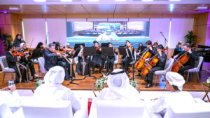 محمد المنصور : سعدت بحضور افتتاح (أوركسترا الفجيرة الفلهارموني)