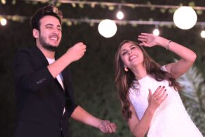 (جنات)، و(الحسن عادل)، انتهيا من تصوير كليب بعنوان (الليلة حلوة)