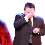 سر دموع (خالد جلال) في يوم تكريمه بالمسرح القومي