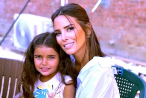 الطفلة (جوليا) التصوير كان ممتعا في مسلسل (قسمة العدل)