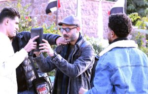 المتحدة تنشر كواليس تصوير مسلسل (أب ولكن)