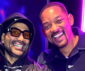 (ويل سميث) يفني ويرقص علي أغنية (مكسرلات) لـ (أحمد سعد)