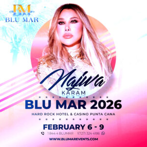 (نجوى كرم) تحي ليلة فنية استثنائية ضمن فعاليات BLU MAR 2026