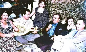 رحيل (ليلي الجزائرية) التى تم محاكمة فريد الأطرش بسببها، وأعجب بها عبد الوهاب