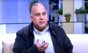 (عصام حجاوي) يستقبل الحيصة بموقع تصوير عمل فني في (سد الملك طلال)